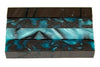 X Cool Mint Chocolate Acrylic Pen Blank 3/4"x3/4"x5" BTWPBM1237 1pc