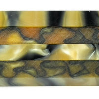 X Honey Trails Acrylic Pen Blank 3/4"x3/4"x5" BTWPBM1298 1pc
