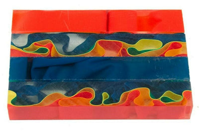X Funhouse Acrylic Pen Blank 3/4