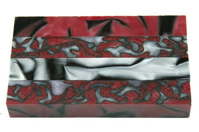 X Fire & Ice Acrylic Pen Blank 3/4