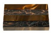 X Copper Swirl Acrylic Pen Blank 3/4"x3/4"x5" BTWPBM1241 1pc