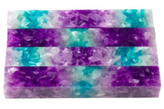 X Winter Blossum Acrylic Pen Blank 3/4"x3/4"x5" BTWPBM1439 (1 pc)