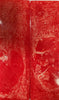 Acrylic Resin Snow Flake Red Knife Scales 1/4"x1 1/2"x5" (127 x 38 x 6.50 mm)