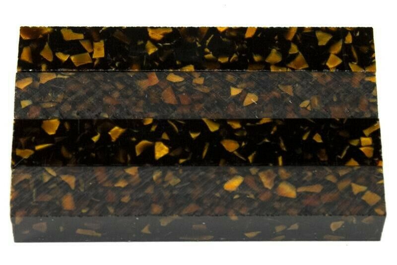 X Pumpkin Night Acrylic Pen Blank 3/4"x3/4"x5" BTWPBM1017 (1 pc)