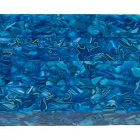 X Fractured Persian Acrylic Pen Blank 3/4"x3/4"x5" BTWPBM1036 (1 pc)