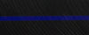 Thin Blue Line BTW117KSM Acrylic (2 pc) Knife Scales 1/4" x 1 1/2" x 6"