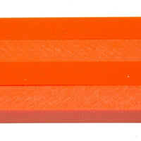 X Pumpkin Acrylic Pen Blank 3/4"x3/4"x5" BTWPBM1355 1pc