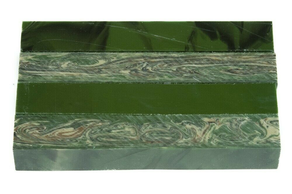 X Woodland Camo Mist Acrylic Pen Blank 3/4"x3/4"x5" BTWPBM1393 1pc