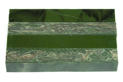 X Woodland Camo Mist Acrylic Pen Blank 3/4