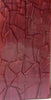 Burgundy Designed Acrylic (2 pc) Knife Scales 3/16" x 1 1/2" x 6" - 0424