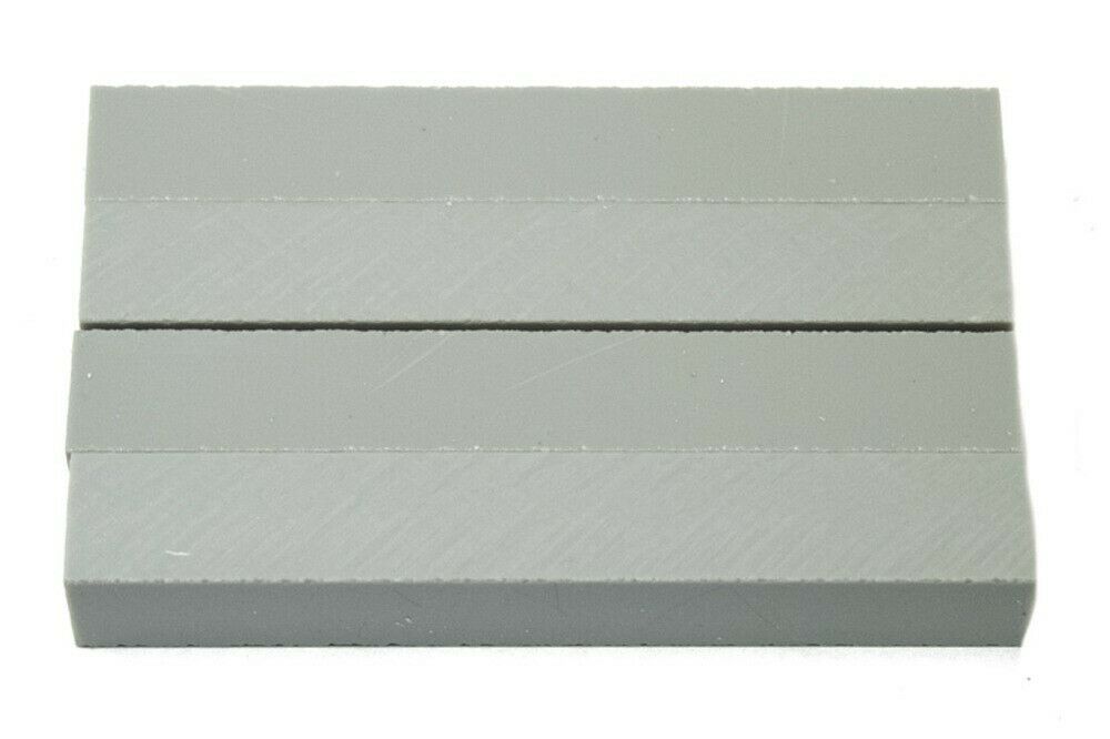 X Medium Gray Acrylic Pen Blank 3/4"x3/4"x5" BTWPBM1323 1pc