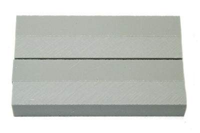 X Medium Gray Acrylic Pen Blank 3/4