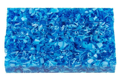 X Fractured Topaz Acrylic Pen Blank 3/4