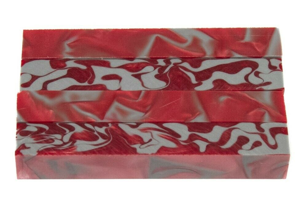 X Garnet Granite Acrylic Pen Blank 3/4"x3/4"x5" BTWPBM1279 1pc