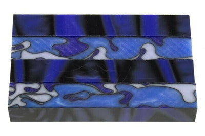 X The Blues Acrylic Pen Blank 3/4