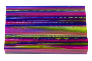 X Aurora Acrylic Pen Blank 3/4"x3/4"x5" BTWPBM1438 (1 pc)