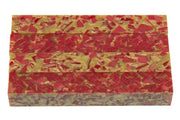 X Ruby Nugget Acrylic Pen Blank 3/4"x3/4"x3" BTWPBM1014SHORT3 (1 pc)