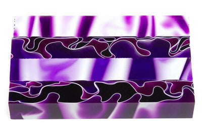 X Four Kings Acrylic Pen Blank 3/4