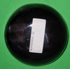 Polished buffalo horn bowl measuring 4" wide by 1 5/8" deep.