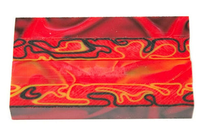 X Road Map Acrylic Pen Blank 3/4