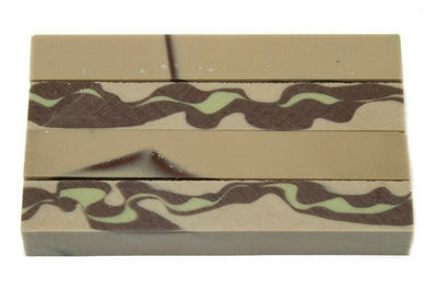 X Desert Camo Acrylic Pen Blank 3/4