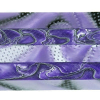 X Purple Mesh Acrylic Pen Blank 3/4"x3/4"x5" BTWPBM1359 1pc