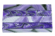 X Purple Mesh Acrylic Pen Blank 3/4"x3/4"x5" BTWPBM1359 1pc