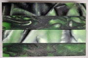 X Forest Green Acrylic Pen Blank 3/4"x3/4"x5" BTWPBM1422 (1 pc)
