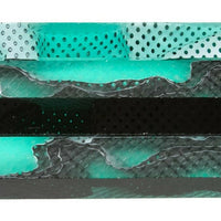 X Cool Mint Water Mesh Acrylic Pen Blank 3/4"x3/4"x5" BTWPBM1239 1pc