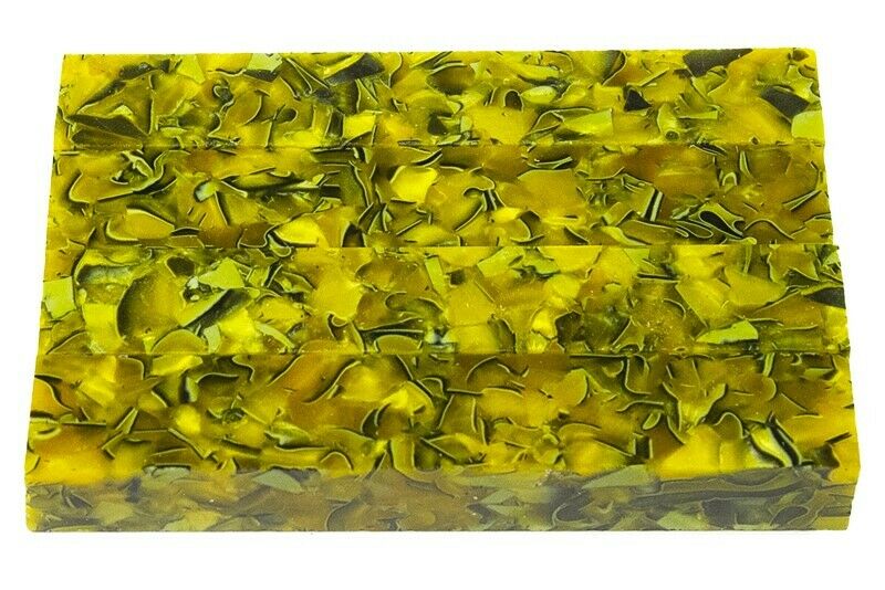 X Bumblebee Blast Acrylic Pen Blank 3/4"x3/4"x5" BTWPBM1435 (1 pc)