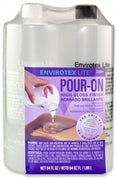 ETI EnviroTex Lite Pour On High Gloss Finish! water clear polymer compound 64 oz
