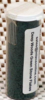 InLace Stone Flakes  1.875 ounces  Deep woods Green