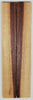 Granadillo w Sap (2 pc) Knife Scales 3/16" x 3/4" x 5" - (13)
