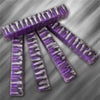 X Genesis Purple Shadows Acrylester (1 pc) Pen Blank 3/4" x 5" PBGB23