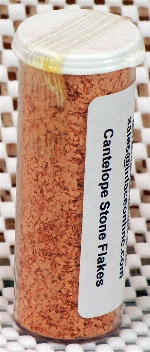 Inlace Stone Flakes  1.875 ounces  Cantelope