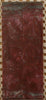 Crimson & Silver Inlace Acrylester  (2 pc) Mini Knife Scale  3/16"x1"x5"    002