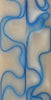 Blue Eyes Acrylic #09 (2 pc) Mini Knife Scale  3/16"x3/4"x3"