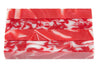  Barber Pole Acrylic Pen Blank 3/4"x3/4"x5" BTWPBM1070 (1 pc)