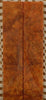 Bronze & Gold Inlace Acrylester #51 (2 pc) Mini Knife Scale  3/16"x1"x5"    001