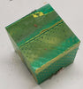Lemon Lime Mesh Acrylic (1 pc) Cube 1 1/2"