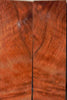 Amboyna Burl Swirly (2 pc) Knife Scales 3/16" x 1" x 3" - 0342
