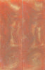Tangerine & Gold Acrylester #62 2 pc Knife/Razor Scale  1/4"x1 1/2"x5"      002