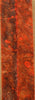 Bronze & Orange Inlace Acryl #01 2 pc Mini Knife Scale  3/16"x3/4"x5"      001