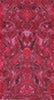 Cranberry Red Acrylic 2 pc Mini Knife/Razor Scale  3/16"x3/4"x3"