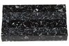  Fractured Black Acrylic Pen Blank 3/4"x3/4"x5" BTWPBM1054 (1 pc)