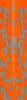 Atomic Tangerine Acrylic Mini Knife Scale (2pc) 3/16"x3/4"x5" BTWKSMINI1127