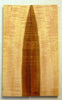 Mesquite Figured Curly (2 pc) Knife Scales 3/8" x 1 1/2" x 5" - 1519