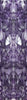 Frozen Orchid Petals Acrylic Mini Knife Scale (2pc) 3/16"x3/4"x5" BTWKSMINI1028