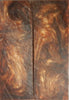 Bronze  Acrylester #07 (2 pc) Knife Scales  3/8" x 1 3/4" x 5"    --1