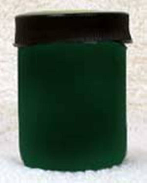 X Inlace Inlay Solid - Opaque Green Dye Color 1 Ounce Glass Jar 61003